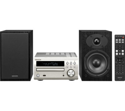DENON DM-40DAB Traditional Hi-Fi System- Silver DENON DM-40DAB Traditional Hi-Fi System- Silver